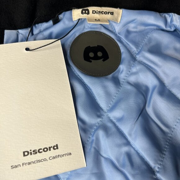 Discord High Varsity Jacket - Dark Mode - Unisex Size M - NWT- Ltd Ed Of 1000! - Picture 7 of 11